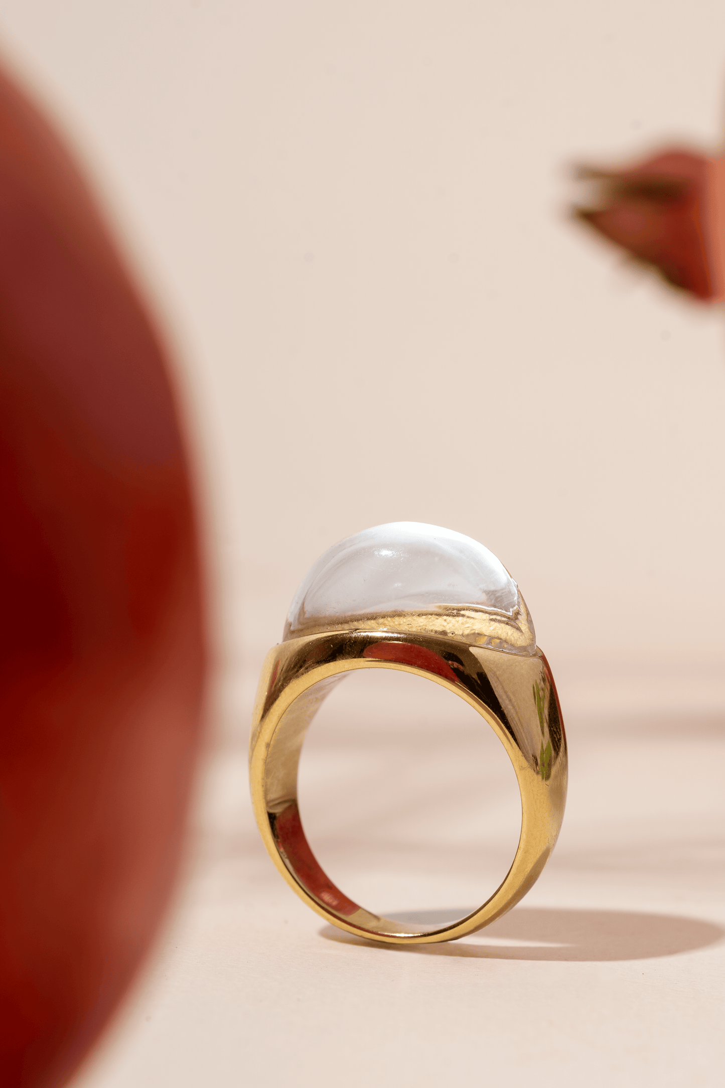 See Through Dome Ring