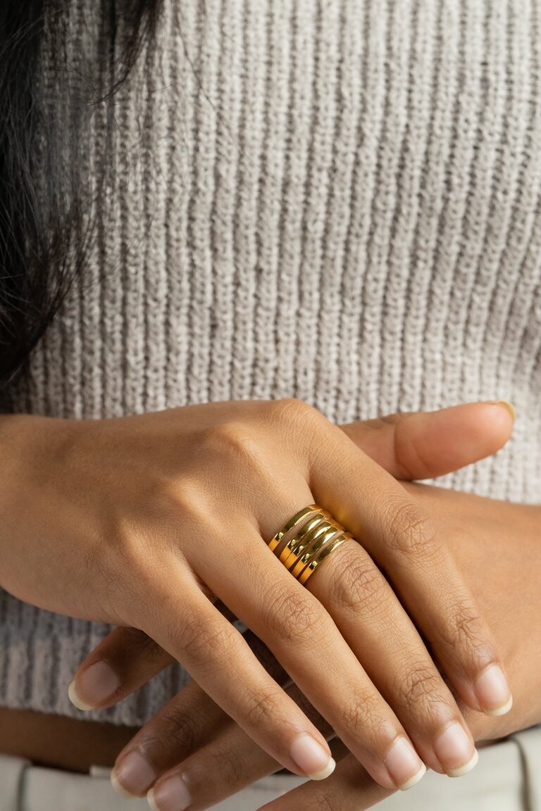 Sterling Silver Bold Wrap Ring
