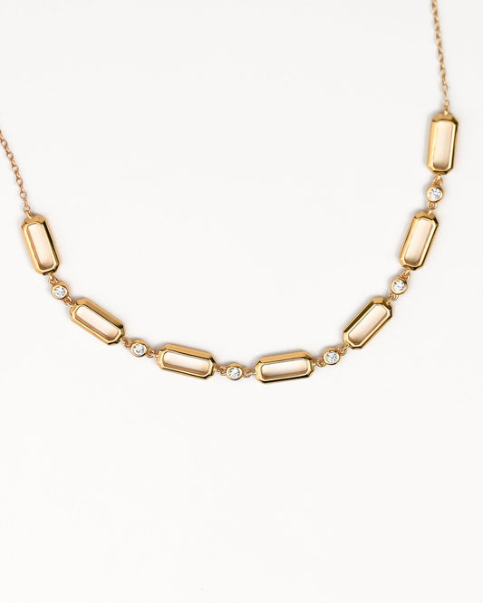 Octagon Chain Necklace