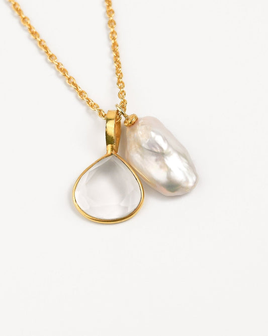 See Through Pendant Necklace