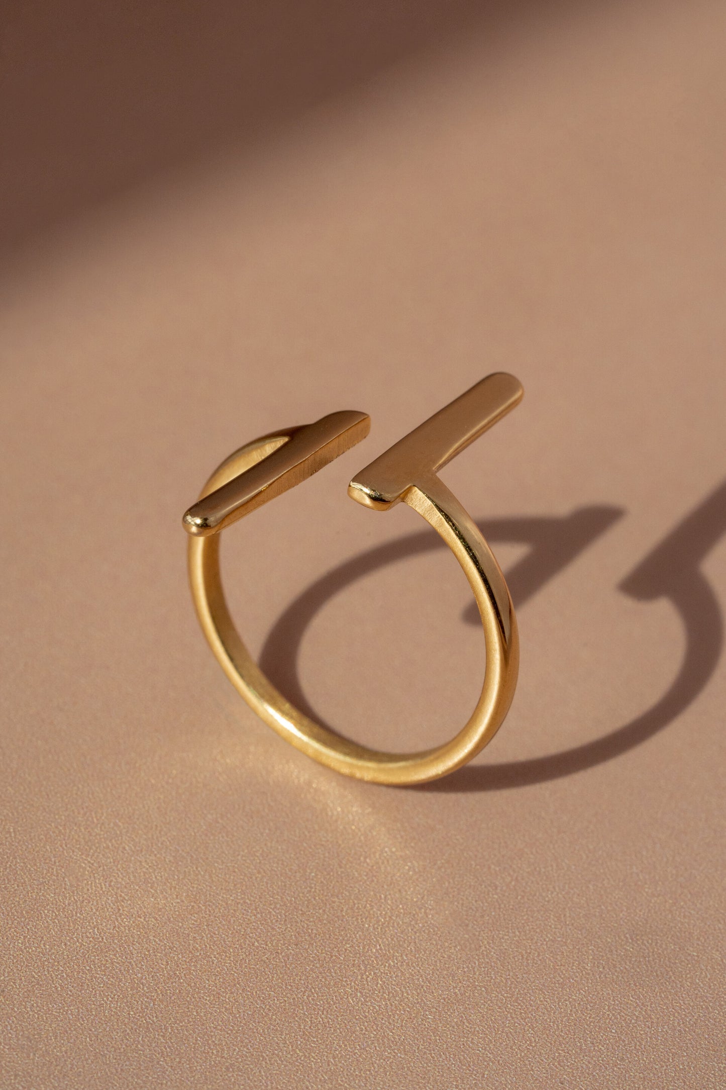 Two Bar Open Ring